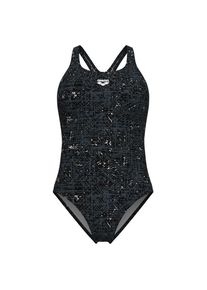 arena Ribbed Swimsuit Swim Pro Back Badeanzug Damen (Gr 44 |schwarz)