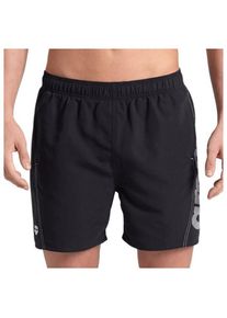 Badehose arena Fundamentals Logo Boxer R Herren (Gr M |schwarz)