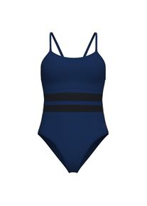 Badeanzug arena Mesh Equals Swimsuit Back B Damen (Gr 42 |blau)