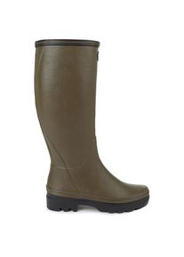 Le Chameau Giverny Jersey Lined Boot Gummistiefel Damen Alltag (Gr 41 |braun |wasserdicht)