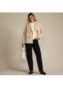 LANDS' END Schwarze Rail Straight Fit Jeans High Waist, Damen,  Schwarz, Baumwolle/Polyester/Baumwoll-Mischung, by Lands' End