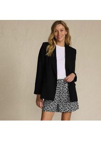 LANDS' END Dehnbund-Shorts, Damen,  Schwarz, Baumwolle/Viskose/Baumwoll-Mischung, by Lands' End