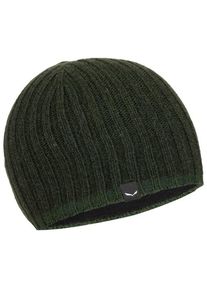 Salewa Ortles Wool Beanie Mütze Herren (Gr One Size |oliv)