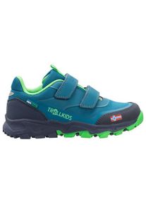 Multisportschuhe Trollkids Preikestolen Hiker Kinder (Gr 31 |blau |wasserdicht)