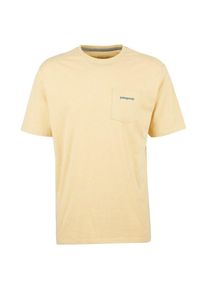 Patagonia Boardshort Logo Pocket Responsibili-Tee T-Shirt Men (Gr XXL |beige)