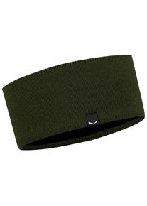 Stirnband Salewa Puez Merino Headband Herren (Gr One Size |oliv)