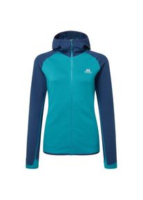 Mountain Equipment Eclipse Hooded Jacket Fleecejacke Damen Wandern (Gr 34 |t&uuml;rkis/blau)