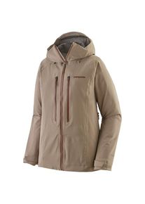 Skijacke Patagonia Stormstride Jacket Damen (Gr XS |braun/beige |wasserdicht)