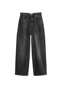 Marc O'Polo MARC O'POLO Damen Weite Jeans "TOLVA"dunkelgrau wash, casual, Gr. 29, Denim/Jeans, Obermaterial: 90% Baumwolle, 9% Polyester, 1% Elasthan, Jeans,