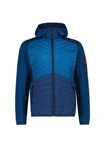 CMP Hybrid Jacket Fix Hood Kunstfaserjacke Herren (Gr 52 |blau)
