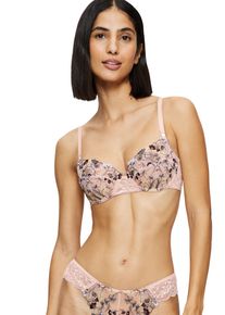 Triumph Damen Balconnet-BH "Sensual Spotlight W", Gr. 90foundation beige, Spitze, Obermaterial: 58% Polyamid, 33% Polyester, 9% Elasthan, bestickt,