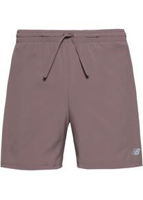 New Balance Funktionsshorts Herren - braun - Gr. XL - Polyester