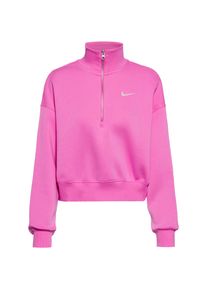 Nike Nsw Phnx Flc Sweatshirt Damen - rosa - Gr. S