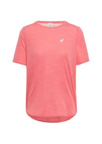 asics Road Funktionsshirt Damen - rosa - Gr. L - Polyester/Elastan