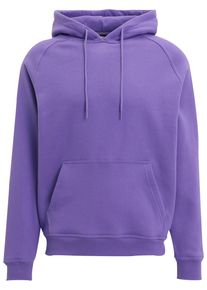Urban Classics Herren Sweatshirt "Urban Classics Herren Blank Hoody", lila, Gr. M, unifarben, 65% Baumwolle, 35% Polyester, Sweatshirts