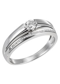 Firetti Damen Fingerring "Schmuck Geschenk Silber 925 Silberring Fancy", 52, Silber 925 (Sterlingsilber), 2,2mm, silber, Silber 925 (Sterlingsilber),