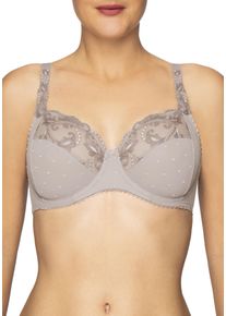 Felina Damen Bügel-BH "Secret Delight", Gr. 90, grau, Spitze, Obermaterial: 60% Polyester, 26% Polyamid, 14% Elasthan, unifarben, feminin, BHs, mit