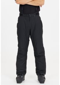 WHISTLER Herren Skihose "Fairfax", schwarz, casual, Gr. S, unifarben, 100% Polyester, Hosen, mit wasser- und winddichter Funktionsmembran