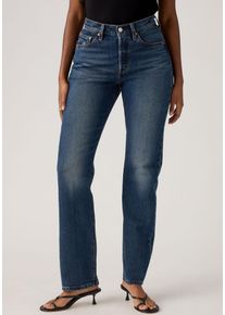 Levi's LEVI'S Damen Stretch-Jeans "LV Jeans 501 CURVE BLACKS"cold summer, casual, Gr. 27, Denim/Jeans, Obermaterial: 99% Baumwolle, 1% Elasthan, Jeans, mit