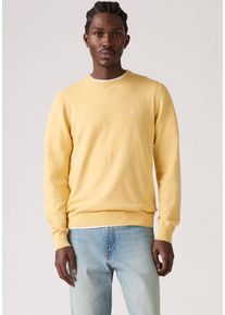 Levi's LEVI'S Herren Rundhalspullover "LIGHTWEIGHT HM SWEATER"straw, casual, Gr. L, Strick, Obermaterial: 94% Baumwolle, 4% Polyamid, 2% Elasthan, Pullover