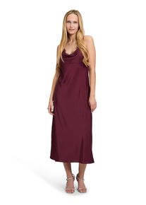 Vera Mont Damen Abendkleid "Vera Mont Abendkleid mit Spitzeneinsatz"deep dahlia, elegant, Gr. 34, Obermaterial: 100% Polyester., Kleider