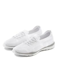 Lascana Sneaker 'Slipper, Halbschuh, leichtes Meshmaterial' weiß Gr. 36 für Damen