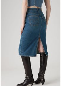 Levi's LEVI'S Damen Jeansrock "HR BACK SLIT SKIR"review time, casual, Gr. 26, Web, Obermaterial: 100% Baumwolle, Röcke, mit Schlitz hinten