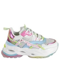 Buffalo Low-Top Sneaker - Buffalo Triplet Hollow Sneakers Multicolor Triplet - Gr. 40 (EU) - in Bunt - f&uuml;r Damen