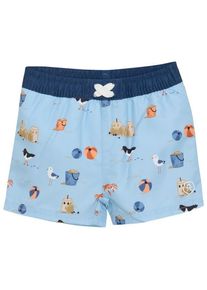 Color Kids Baby Beachshorts with Diaper AOP Boardshorts Kinder (Gr 68 |blau)