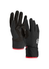 Ortovox Fleece Grid Cover Glove Handschuhe Damen (Größe L |schwarz)