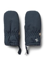 Wheat Fäustlinge mit Reißverschluss Tech Handschuhe Kinder (Gr XS - 0-6 Months |blau |wasserdicht)