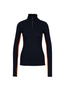 We Norwegians Tryvann Colblock Zipup Merinounterwäsche Damen (Gr S |schwarz)