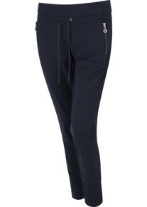 Damen Röhrenhoseschwarz (59), modisch, Gr. 44, Sportalm KITZBÜHEL, unifarben, Jersey, Obermaterial: 59% Polyamid, 41% Elasthan, Hosen, mit