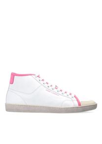 SAINT LAURENT Low-Top Sneaker - Sl/39 Logo Mid-top Sneakers - Gr. 37 (EU) - in Wei&szlig; - f&uuml;r Damen