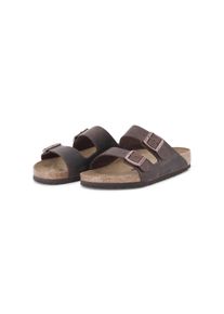 Birkenstock Low-Top Sneaker - Sandale Arizona Oiled Leather - Gr. 41 (EU) - in Braun - f&uuml;r Damen