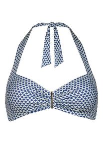 watercult Nautic Call Bikini Top 7481 Bikini-Top Damen (Gr 36 - Cup: D |grau)