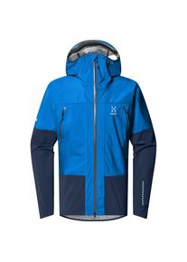 Haglöfs Haglöfs L.I.M Hybrid Touring Hood Softshelljacke Men (Gr S |blau)