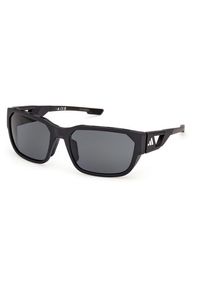 adidas Eyewear SP0092 Polarized Cat 3 Fahrradbrille Herren (Gr 58 mm |grau)