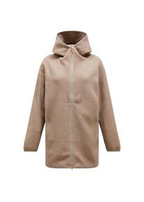 Fleecejacke Peak Performance Pile Long Zip Damen (Gr M |braun/beige)