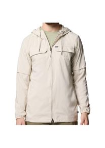 Columbia Skien Valley Hooded L/S Shirt Freizeitjacke Herren (Gr XL |beige)