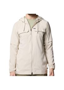 Columbia Skien Valley Hooded L/S Shirt Freizeitjacke Herren (Gr M |beige)