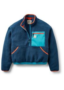 Passenger Ravi Recycled Fleece Fleecejacke Damen (Gr L |blau)