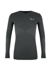 Langarm Unterhemde Salewa Zebru Responsive L/S Tee Herren (Gr S |grau)