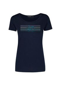 Greenbomb Bike Fun Loves T-Shirts Damen (Gr M |blau)