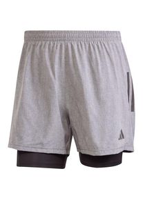 Adidas Own The Run Climacool 2in1 Short Laufshorts Herren (Gr S |grau)