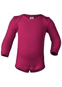 Seidenunterwäsche Engel Baby Body L/S Kinder (Gr 50/56 |rosa)