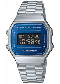 CASIO VINTAGE Damen Chronograph, silber, Armbanduhren, Quarzuhr, Armbanduhr,Damenuhr, Herrenuhr, Digitaluhr, Edelstahlarmband