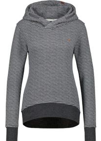 alife and kickin ALIFE & KICKIN Damen Kapuzensweatshirt "Damen SarinaAK Z", schwarz, Gr. M, 50% Baumwolle 50% Polyester, Sweatshirts
