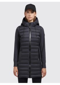 Khujo Damen Steppmantel "MITE", schwarz, casual, Gr. L, unifarben, 100% Nylon, Mäntel