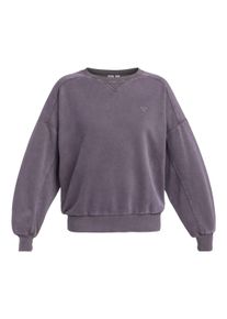 Roxy Damen Sweatshirt "Oasis Haze", grau, Gr. M, 77% Baumwolle, 23% Polyester, Sweatshirts